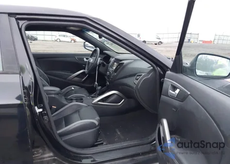 2016 Hyundai Veloster Turbo from USA, damaged, VIN KMHTC6AE5GU252536